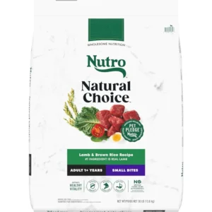 Natural Choice Small Bites Adult Dry Dog Food, Lamb and Brown Rice Recipe, 30 lbs.